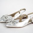 zilver leder