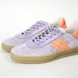 paars / fluo oranje
