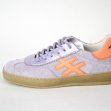 paars / fluo oranje